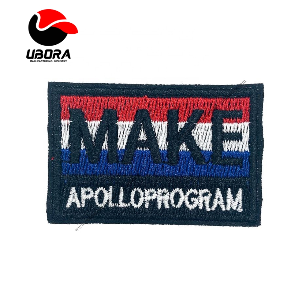 quality cheap price sew on embroidery badges patches for clothing
